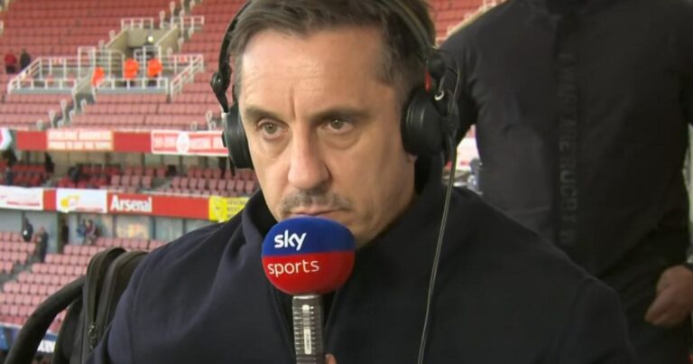 Gary Neville feels Man City ‘animal’ is superior to Arsenal star in same position | Football