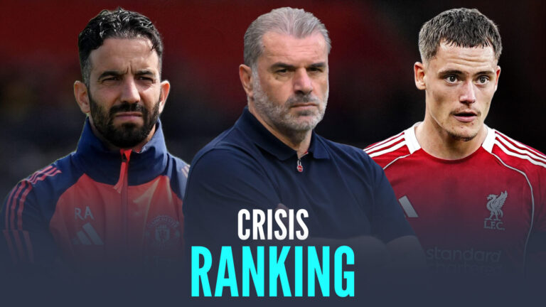 Man Utd and Liverpool dominate Premier League CRISIS Rankings Man Utd and Liverpool dominate Premier League CRISIS Rankings
