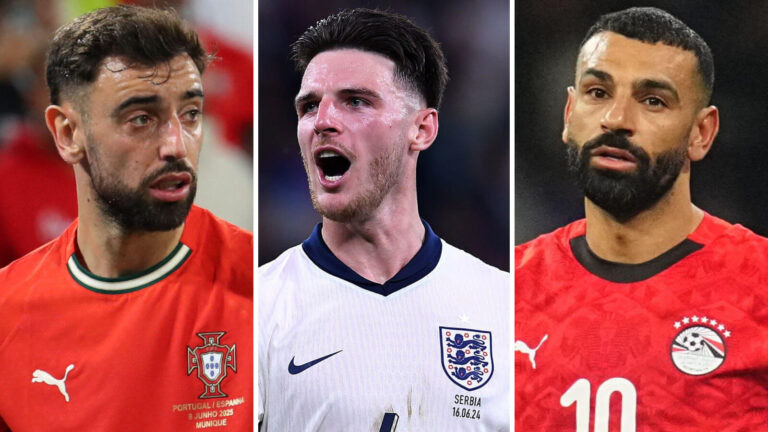 Rice, Salah, Fernandes among every Premier League club’s most-capped players Rice, Salah, Fernandes among every Premier League club’s most-capped players