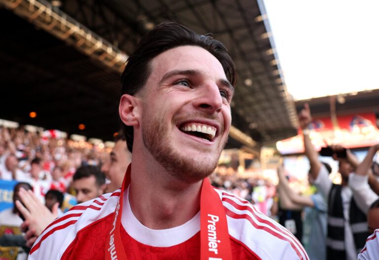 Declan Rice says everyone is changing their mind over Arsenal’s ‘dangerous’ tactic at the World Cup